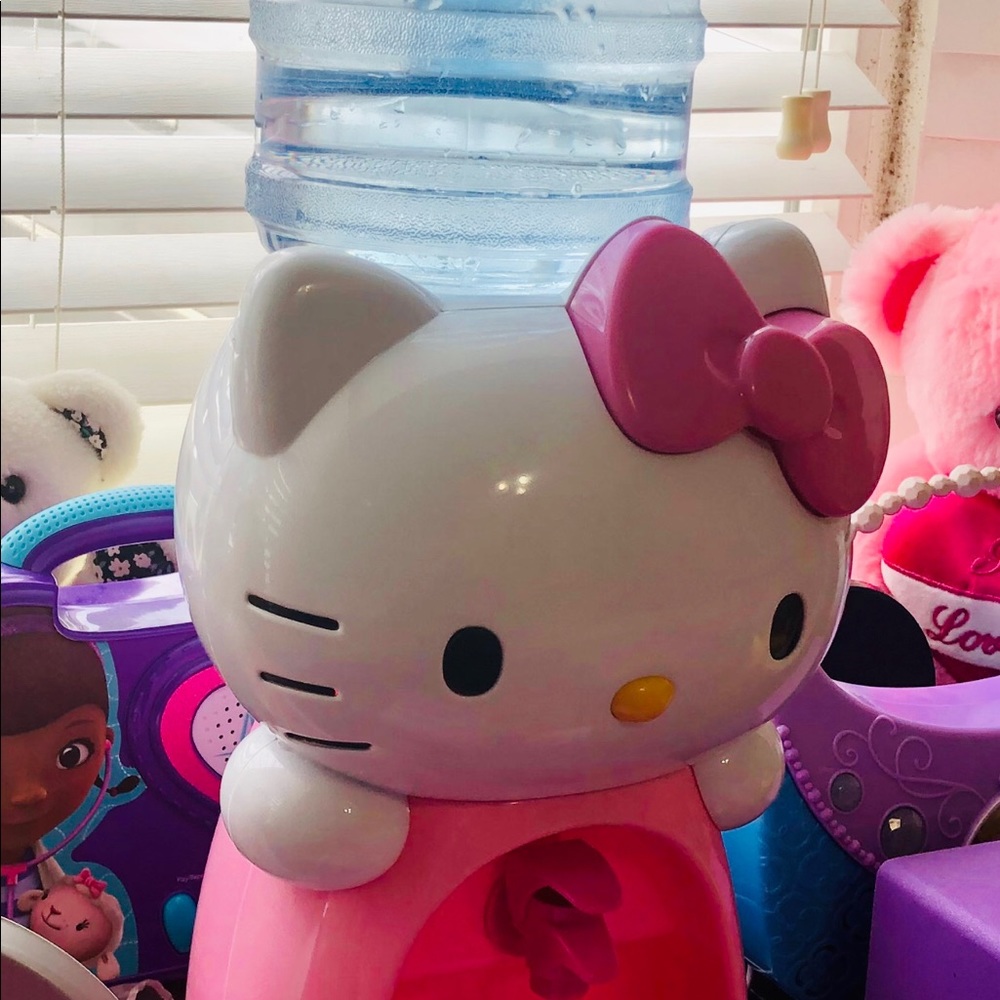 Hello Kitty water dispenser .